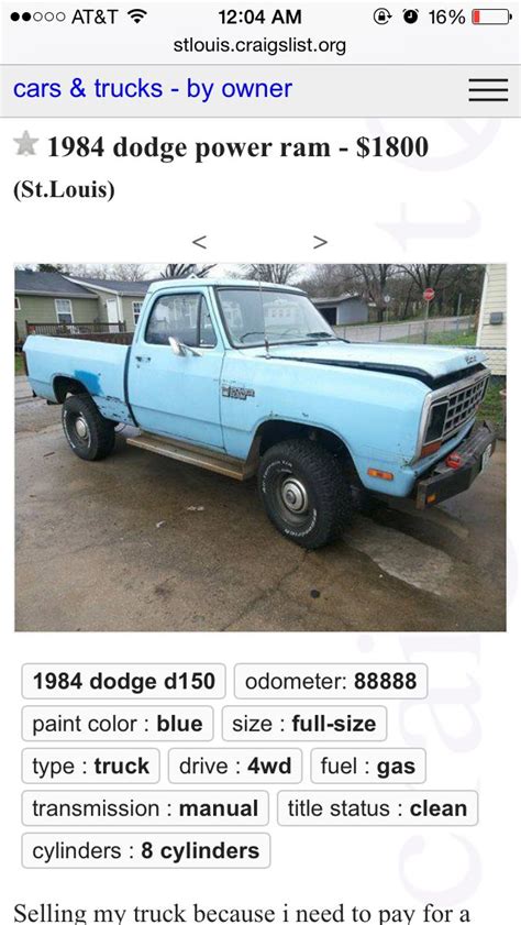Contact information for ondrej-hrabal.eu - st louis cars & trucks - by owner "cars and trucks by owner" - craigslist ... St. Louis 2006 Dodge Dakota. $1,200. Waterloo, IL 1984 Ford F150 ...